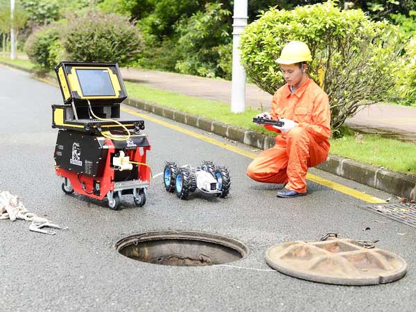 四更镇管道机器人检测
