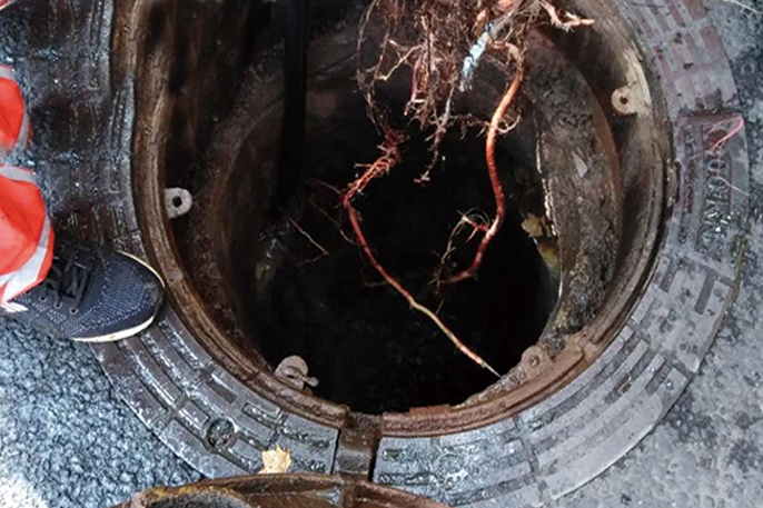 四更镇管道预处理